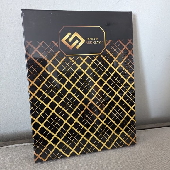 CANDOR AND CLASS | Cashmere Scarf - Camel Plaid - Picture 3 of 5